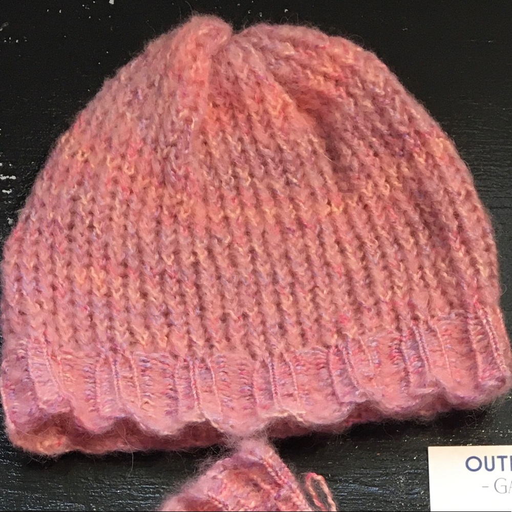Handmade Baby Hat and Booties Set